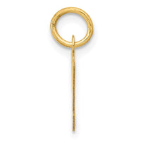 Load image into Gallery viewer, 14k Small Script Letter M Initial Charm
