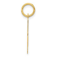 Load image into Gallery viewer, 14k Medium Script Letter A Initial Charm
