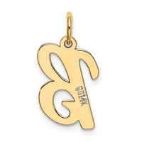 Load image into Gallery viewer, 14k Medium Script Letter B Initial Charm
