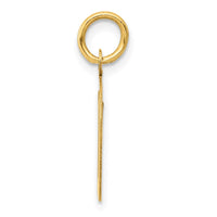 Load image into Gallery viewer, 14k Medium Script Letter D Initial Charm
