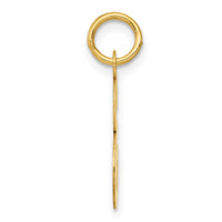 Load image into Gallery viewer, 14k Medium Script Letter E Initial Charm
