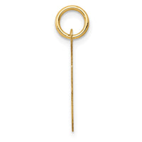 Load image into Gallery viewer, 14k Medium Script Letter F Initial Charm
