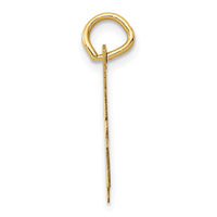 Load image into Gallery viewer, 14k Medium Script Letter H Initial Charm
