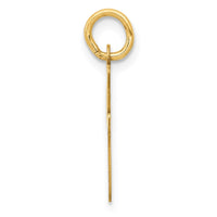 Load image into Gallery viewer, 14k Medium Script Letter I Initial Charm
