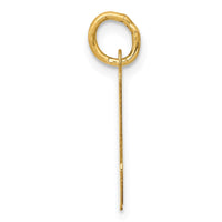 Load image into Gallery viewer, 14k Medium Script Letter N Initial Charm
