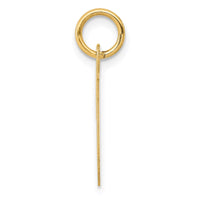 Load image into Gallery viewer, 14k Medium Script Letter T Initial Charm
