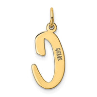 Load image into Gallery viewer, 14k Large Script Letter C Initial Charm
