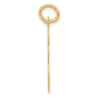 Load image into Gallery viewer, 14k Large Script Letter E Initial Charm
