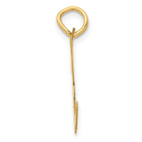 Load image into Gallery viewer, 14k Large Script Letter H Initial Charm
