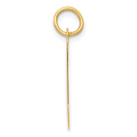 Load image into Gallery viewer, 14k Large Script Letter J Initial Charm
