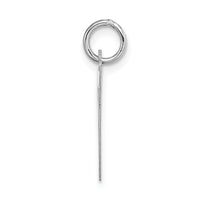 Load image into Gallery viewer, 14k White Gold Large Script Letter T Initial Charm
