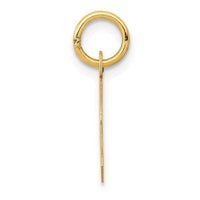 Load image into Gallery viewer, 14k Small Block Letter C Initial Charm
