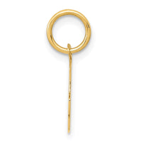 Load image into Gallery viewer, 14k Small Block Letter G Initial Charm
