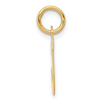 Load image into Gallery viewer, 14k Small Block Letter J Initial Charm
