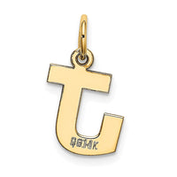 Load image into Gallery viewer, 14k Small Block Letter J Initial Charm
