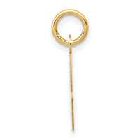 Load image into Gallery viewer, 14k Small Block Letter L Initial Charm
