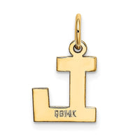 Load image into Gallery viewer, 14k Small Block Letter L Initial Charm
