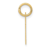 Load image into Gallery viewer, 14k Small Block Letter M Initial Charm
