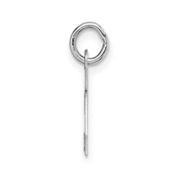 Load image into Gallery viewer, 14KW Small Block Letter A Initial Charm
