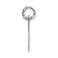 Load image into Gallery viewer, 14KW Small Block Letter H Initial Charm
