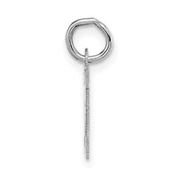 Load image into Gallery viewer, 14KW Small Block Letter M Initial Charm
