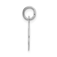 Load image into Gallery viewer, 14KW Small Block Letter O Initial Charm
