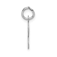 Load image into Gallery viewer, 14KW Small Block Letter R Initial Charm
