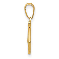 Load image into Gallery viewer, 14KY Script Letter D Initial Pendant
